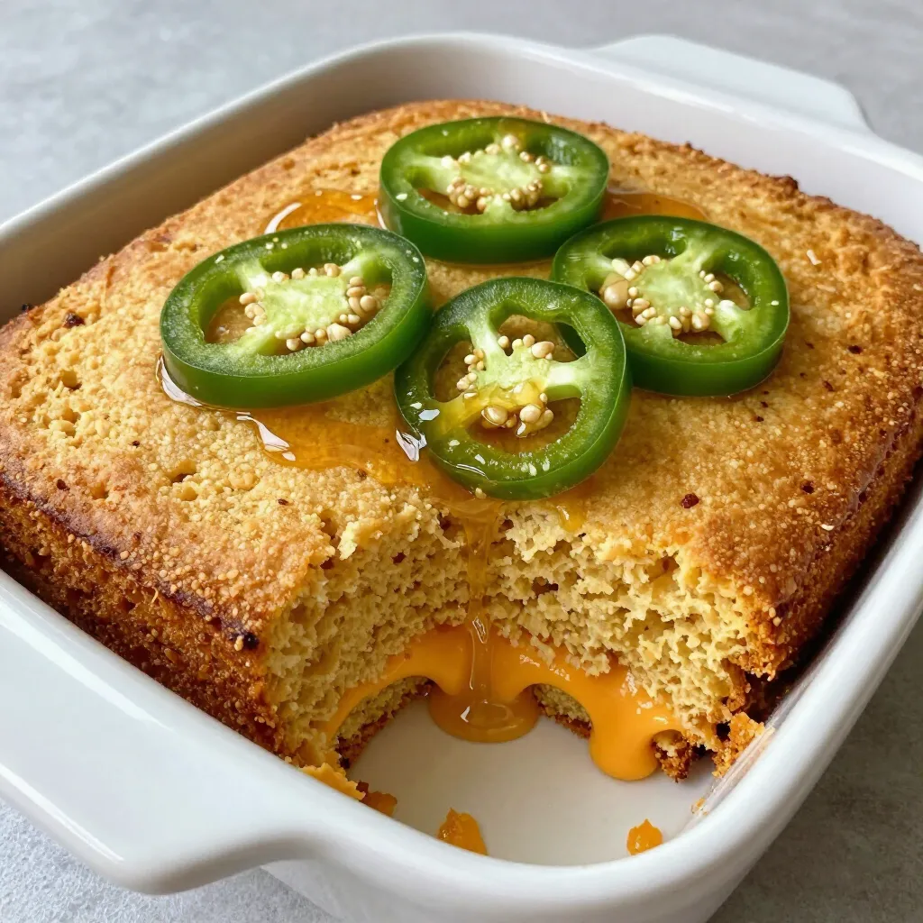 Jalapeño Honey Cornbread Tasty and Easy Recipe