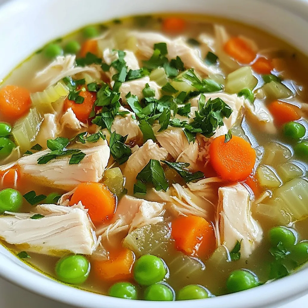 Easy Homemade Chicken Soup Simple Comfort Meal