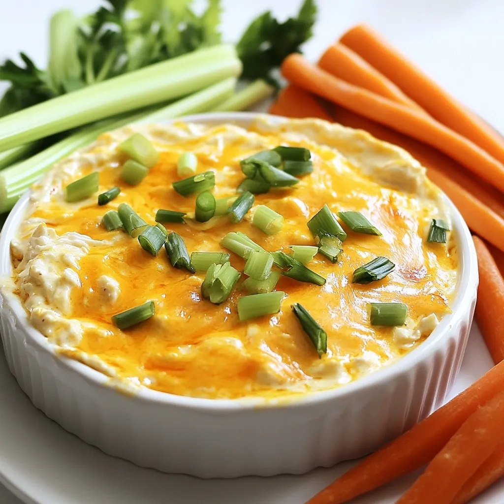 Healthy Buffalo Chicken Dip Flavorful and Nutritious