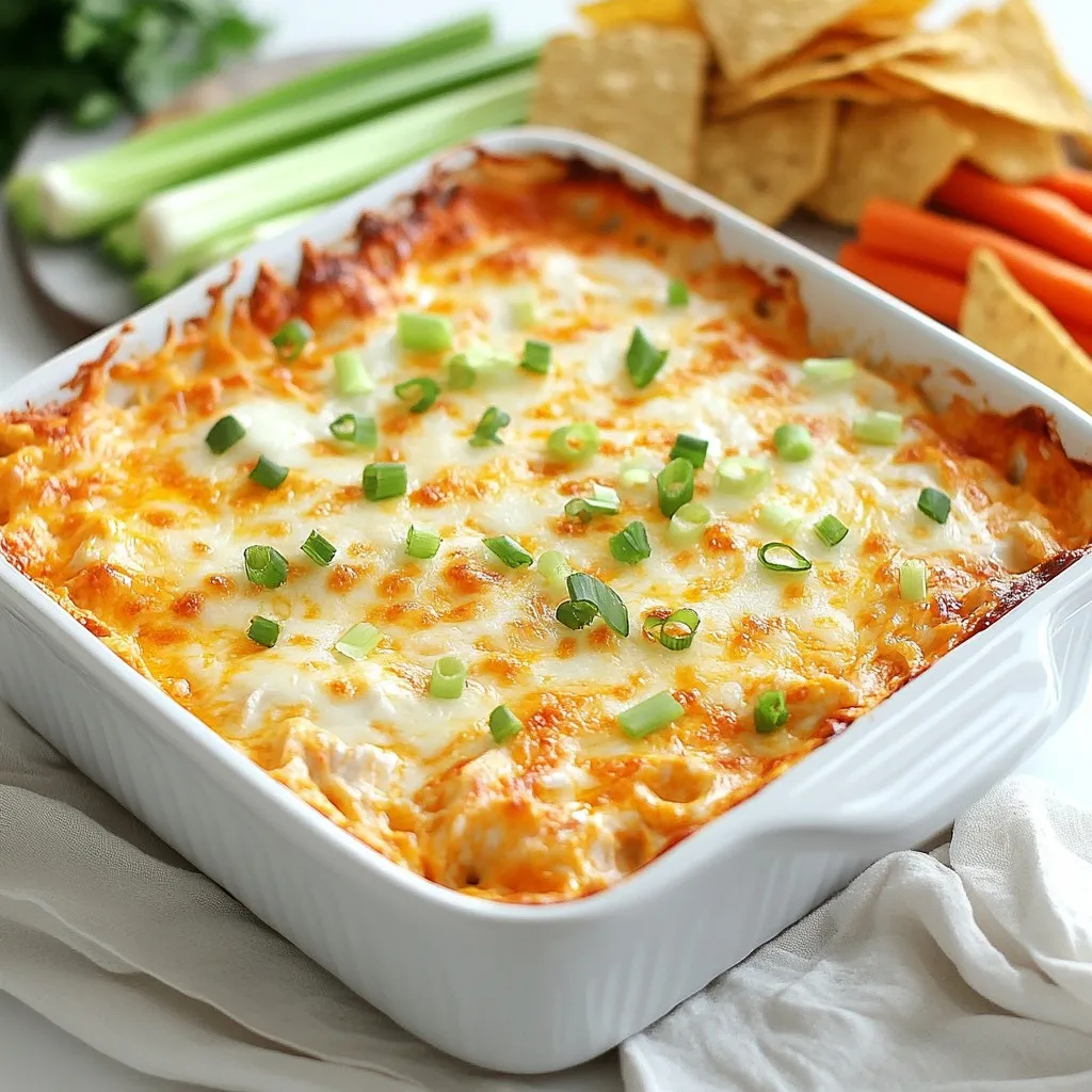 High-Protein Buffalo Chicken Dip for Game Day Fun