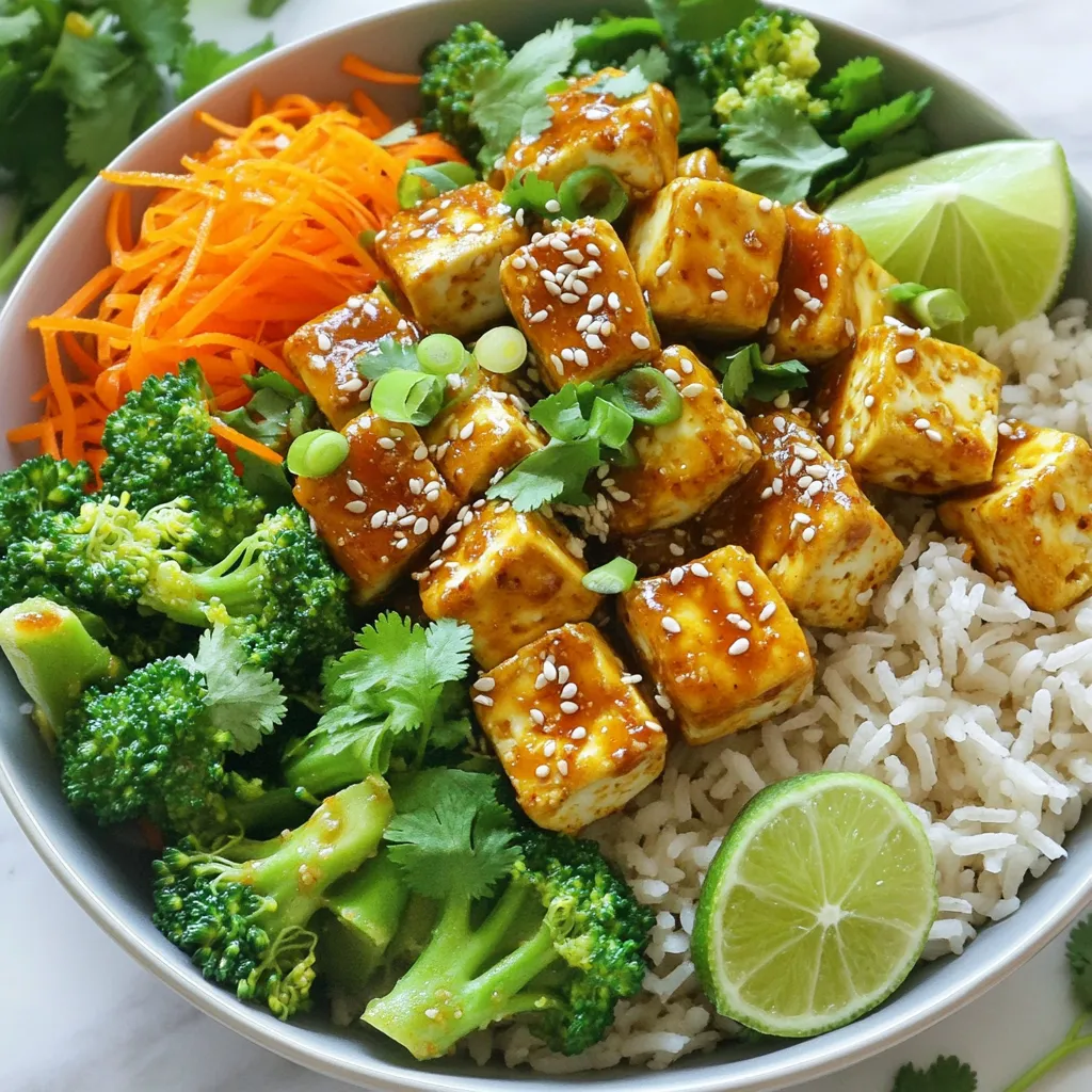 Minute Chili Garlic Tofu Bowls Flavorful and Simple Meal