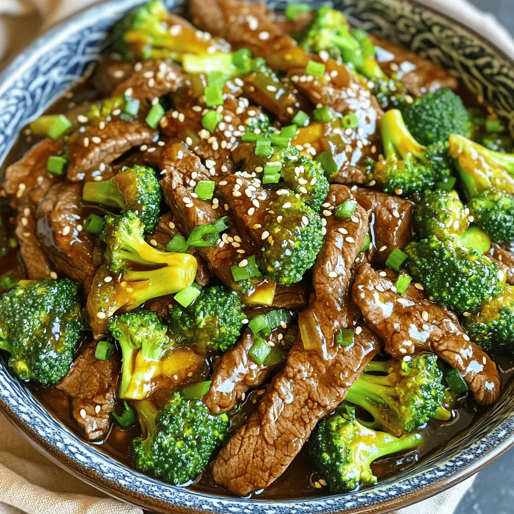 One Pan Beef and Broccoli Quick and Flavorful Meal