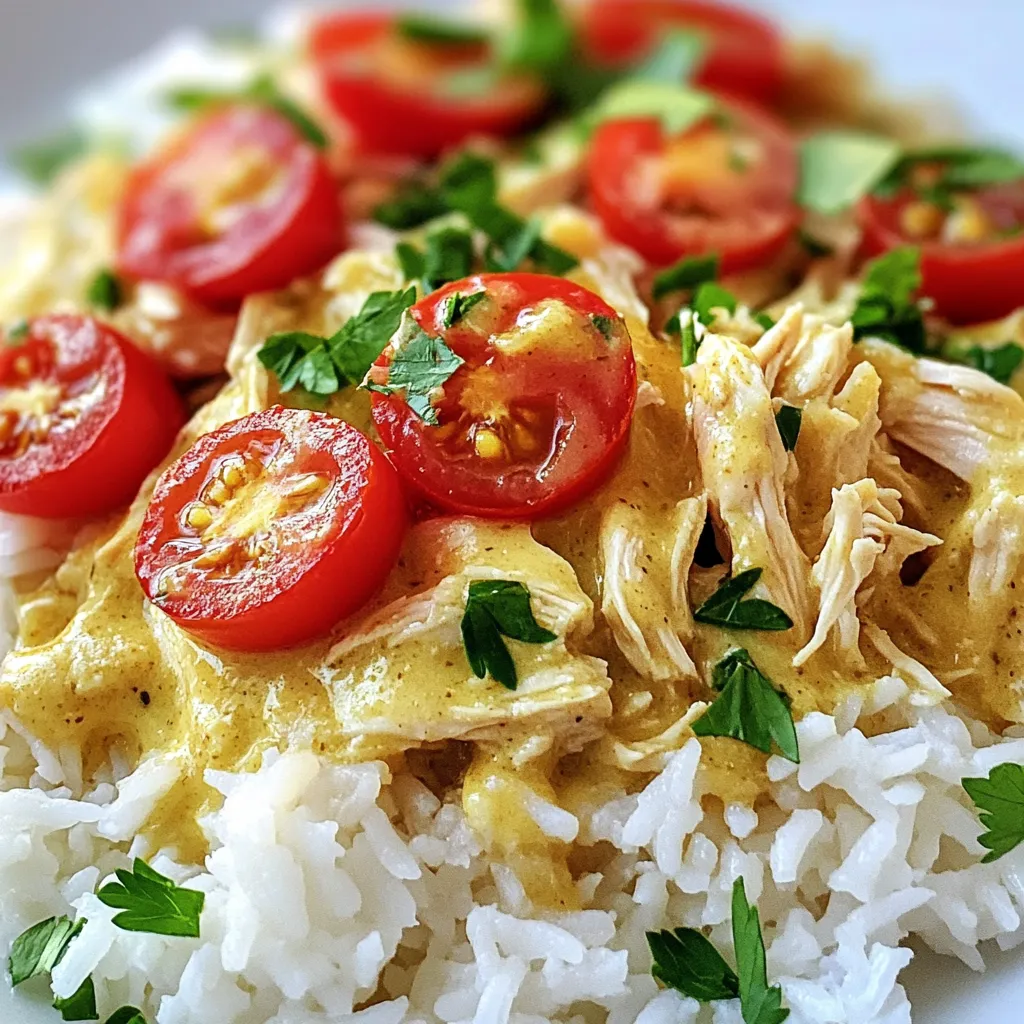 Savory Five-Ingredient Crockpot Chicken Delight