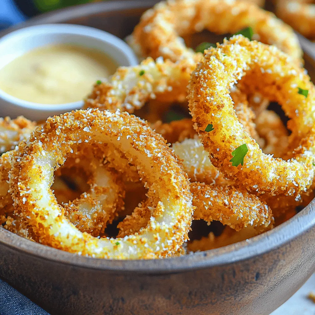 Crispy Air Fryer Onion Rings Easy and Delicious Snack