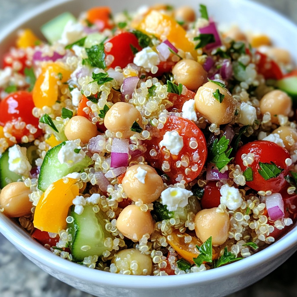 Mediterranean Quinoa Salad Fresh and Flavorful Recipe
