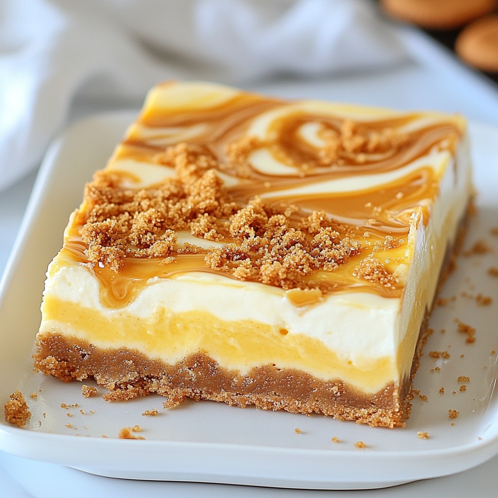 Biscoff Cheesecake Bars Irresistible Sweet Treat