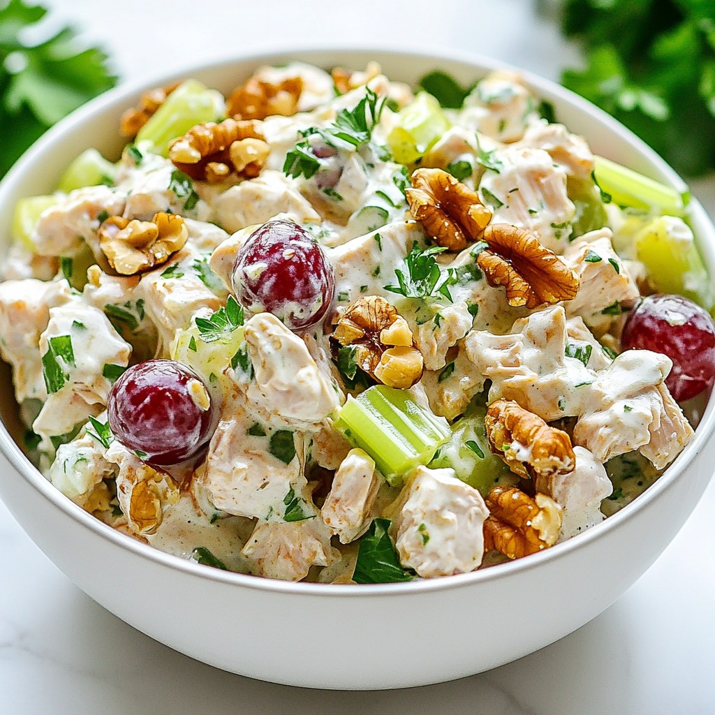 Greek Yogurt Chicken Salad Tasty and Easy Recipe