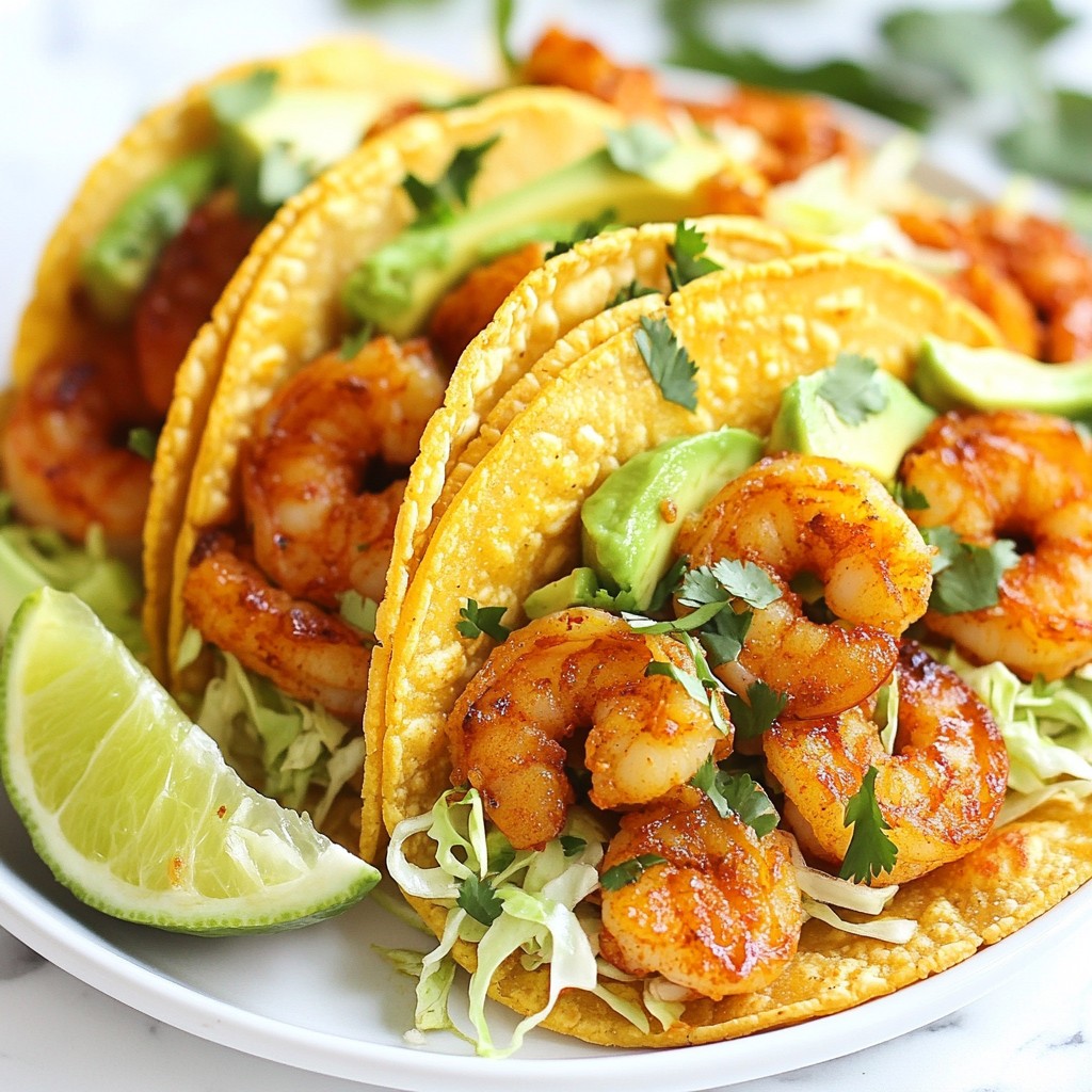 Firecracker Shrimp Tacos Flavorful and Quick Recipe