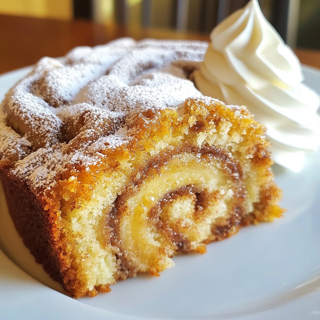 Cinnamon Swirl Banana Coffee Cake Delightful and Easy