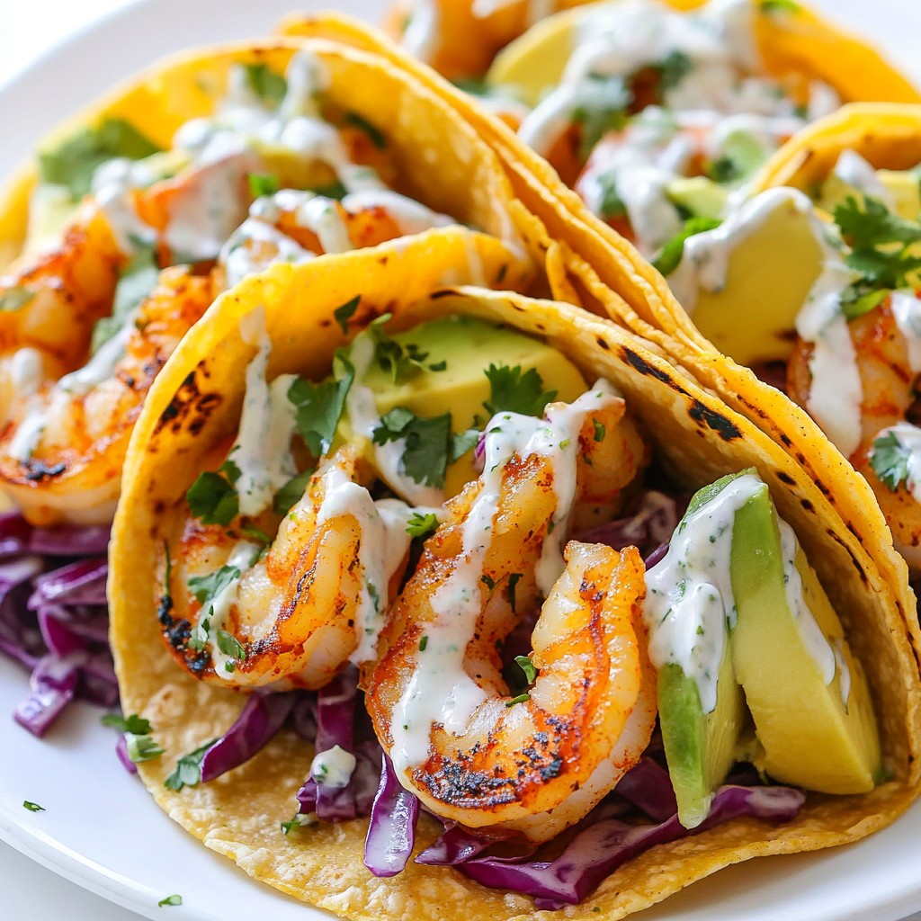 Zesty Lime Shrimp Tacos Flavorful and Easy Delight