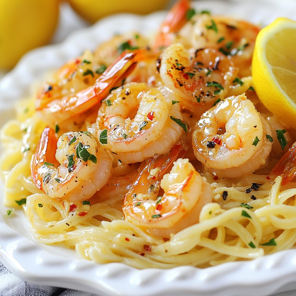 Lemon Garlic Shrimp Scampi Flavorful and Easy Recipe