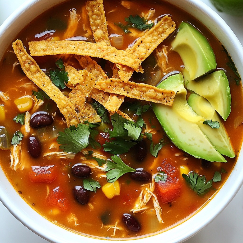 Instant Pot Chicken Tortilla Soup Flavorful and Easy