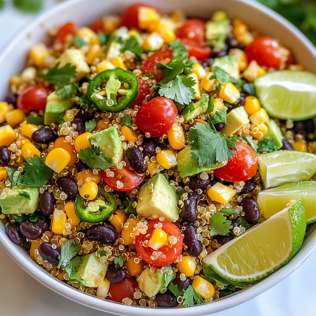 Southwest Quinoa Salad Flavorful and Easy Recipe