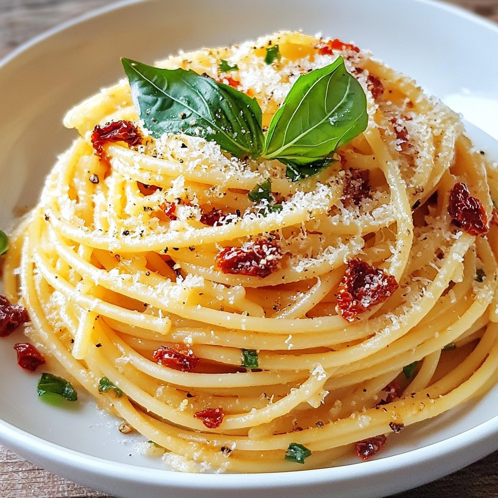 Sun Dried Tomato Basil Pasta Flavorful Comfort Meal