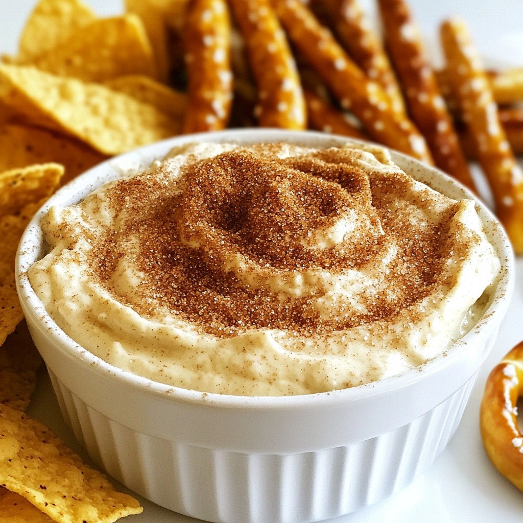 Churro Cheesecake Dip Easy and Tasty Dessert Treat
