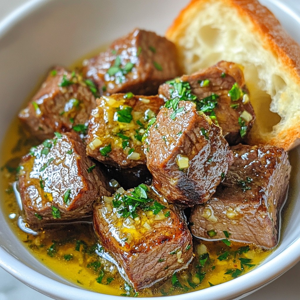 Garlic Butter Steak Bites Flavorful and Easy Recipe