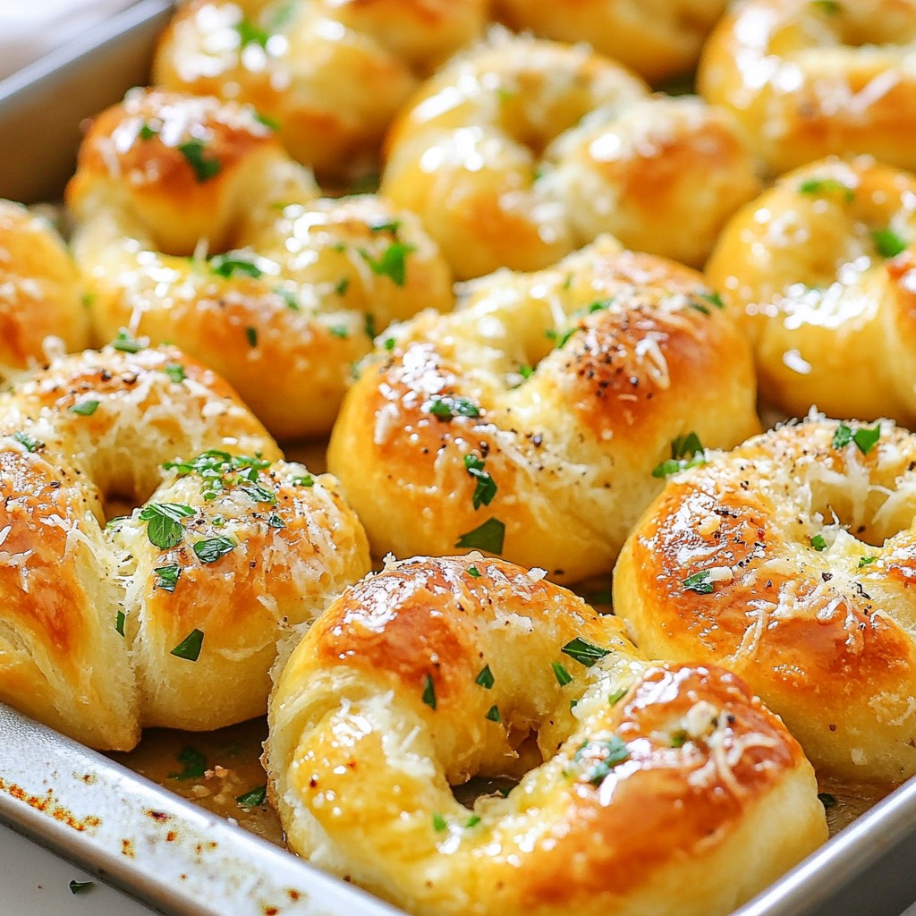 Buttery Garlic Knots Irresistibly Chewy Treat