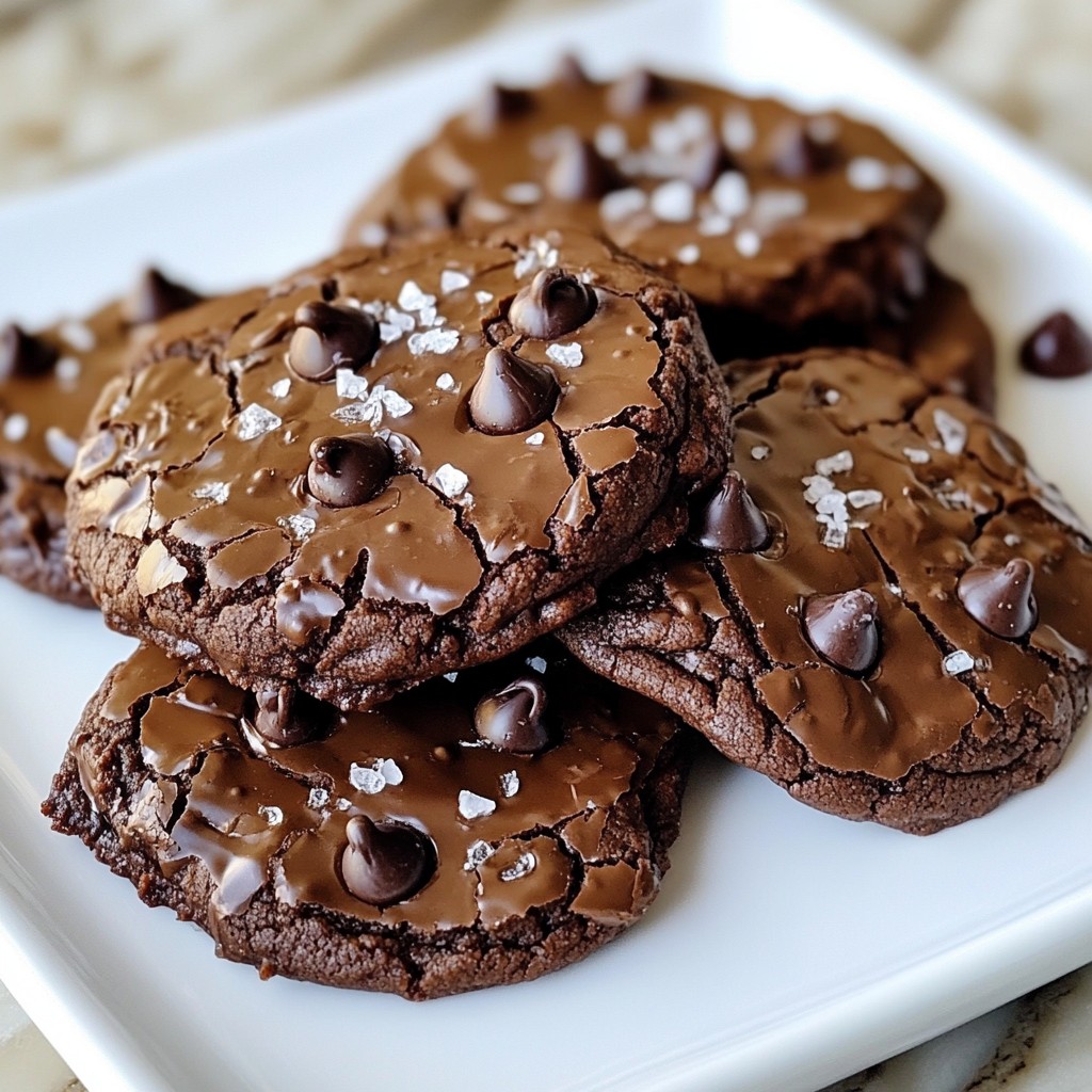 Flourless Fudge Cookies Simple and Rich Delight