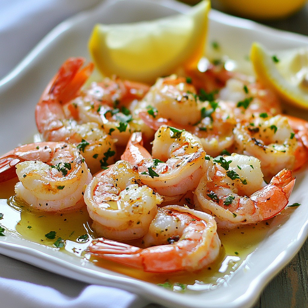 Lemon Garlic Roasted Shrimp Flavorful and Easy Dish
