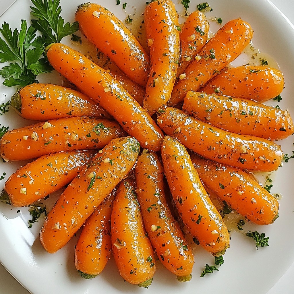 Honey Garlic Glazed Carrots Irresistible Side Dish