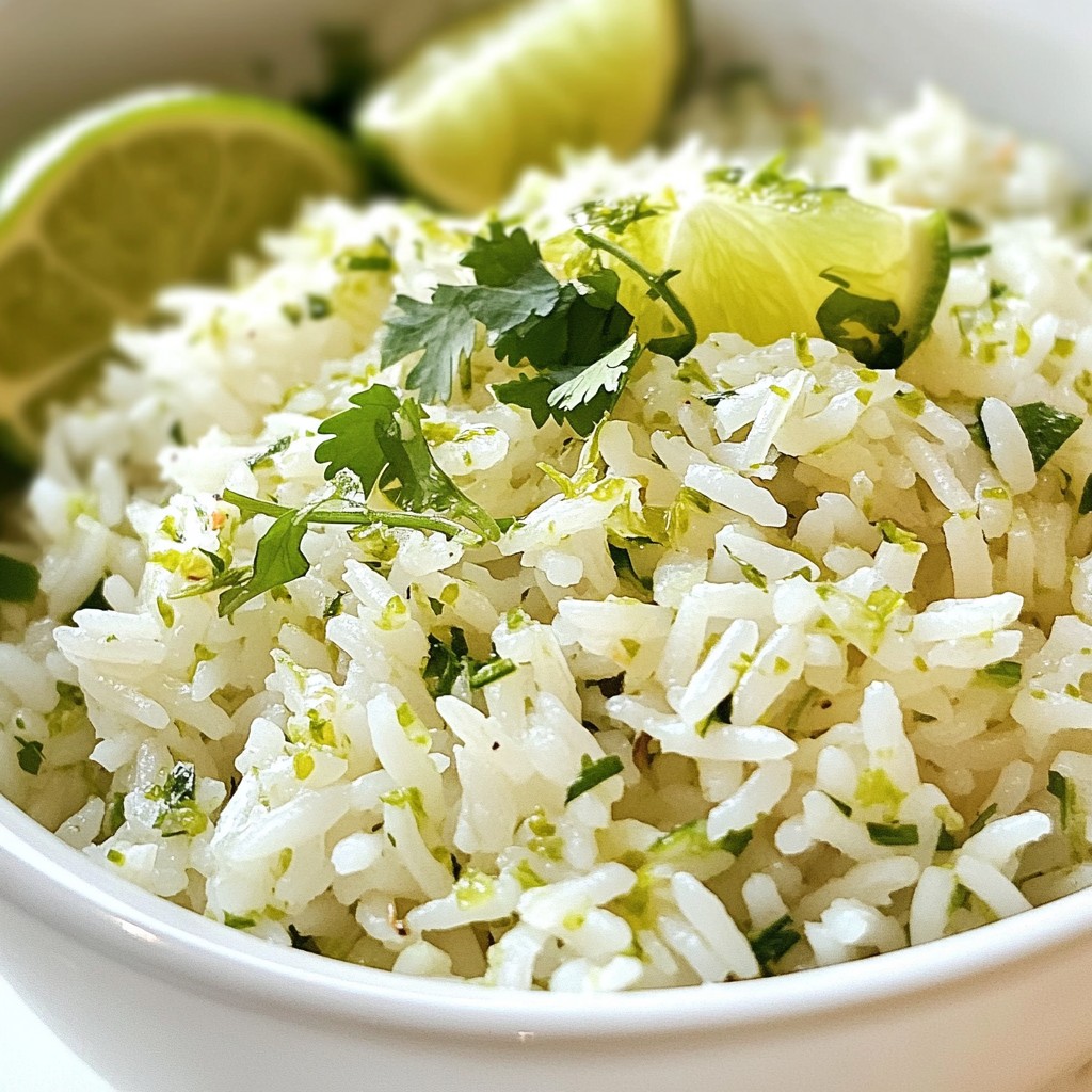 Cilantro Lime Rice Flavorful and Simple Recipe Guide