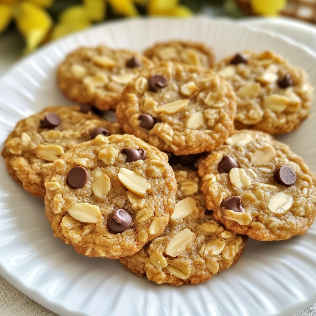 Almond Butter Oatmeal Cookies Delightful and Tasty Treat