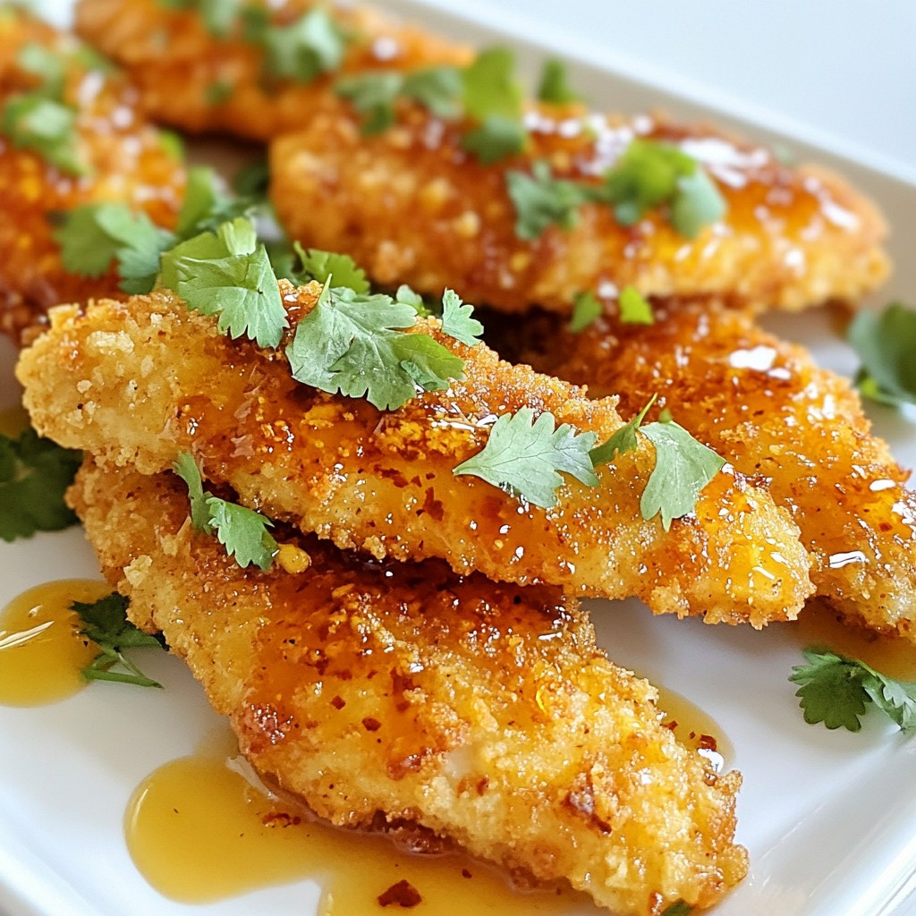 Sriracha Honey Chicken Tenders Tasty and Simple Meal