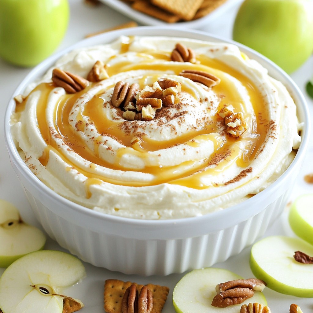 Caramel Apple Cheesecake Dip Irresistible and Easy