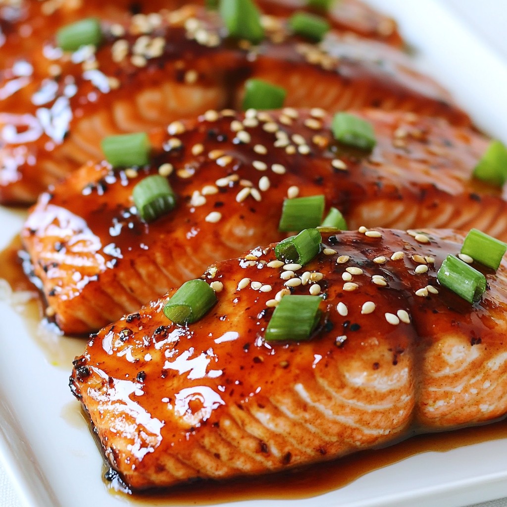Honey Sriracha Glazed Salmon Irresistible Flavor Boost