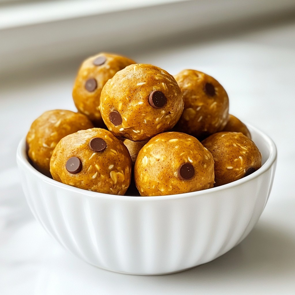 Pumpkin Spice Energy Bites Healthy and Tasty Snack