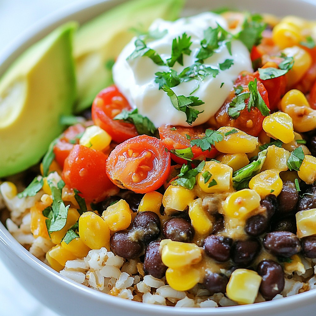 Chipotle Black Bean Burrito Bowls Quick and Easy Recipe