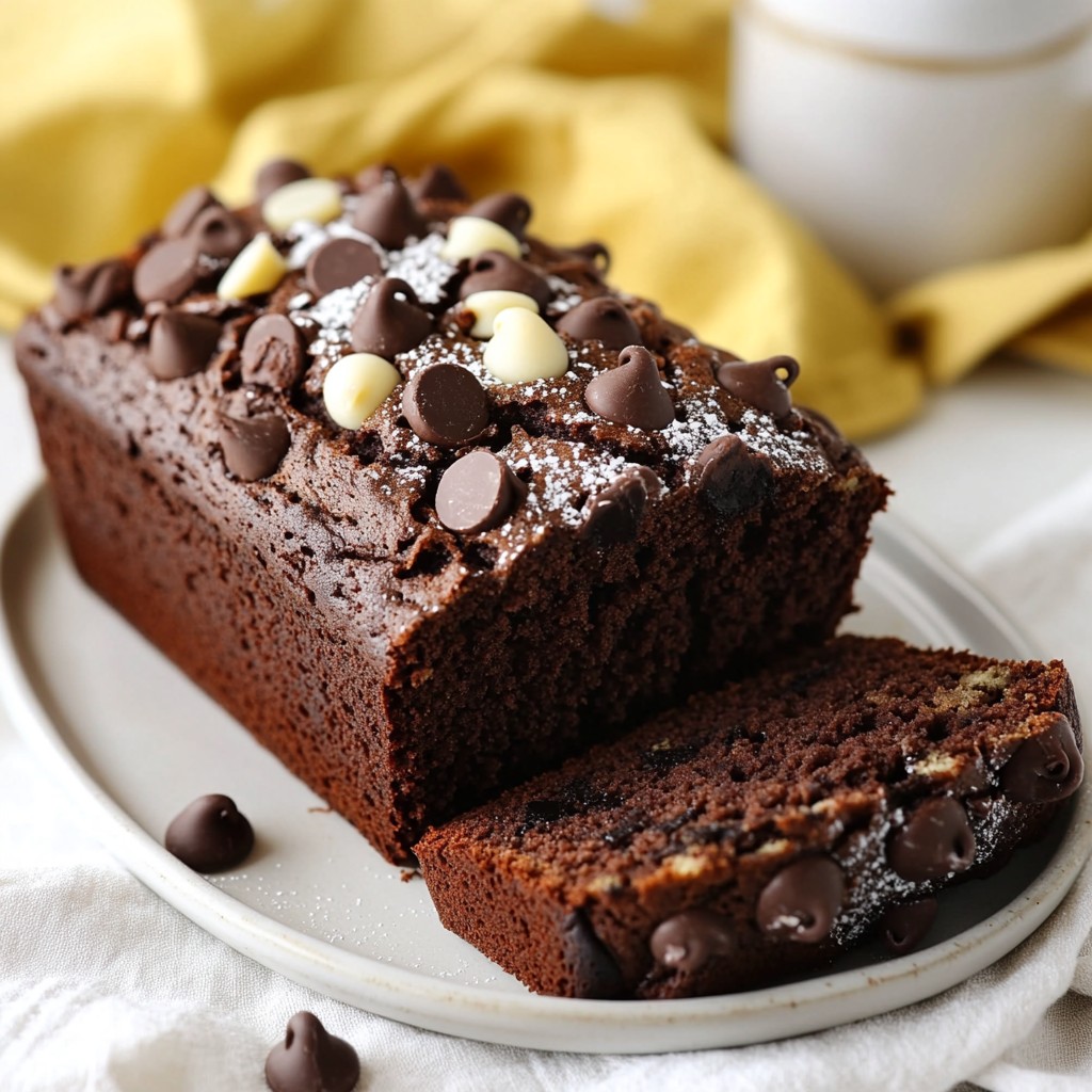 Triple Chocolate Zucchini Bread Deliciously Moist Recipe