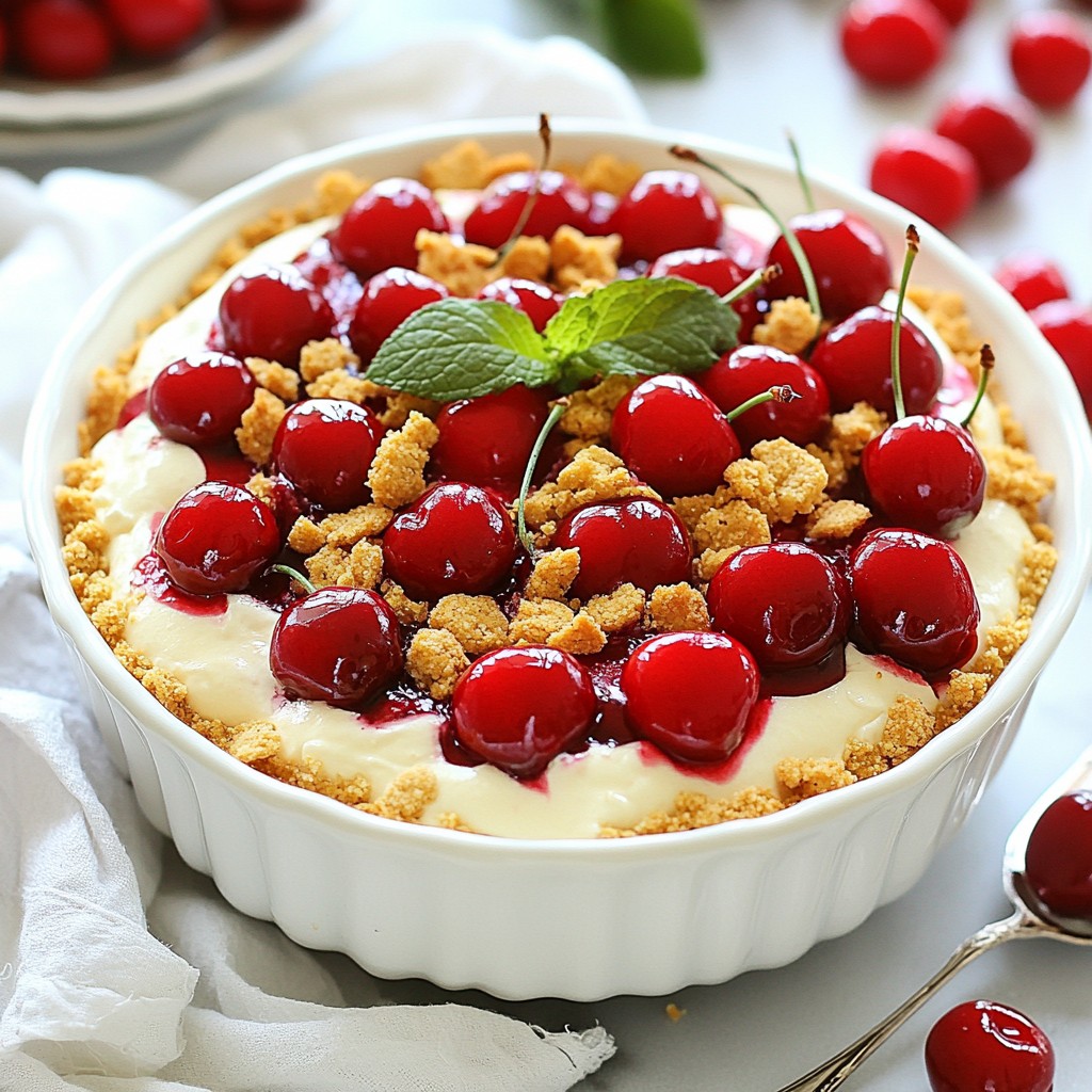 Cherry Cheesecake Dip Flavorful and Easy Dessert Treat