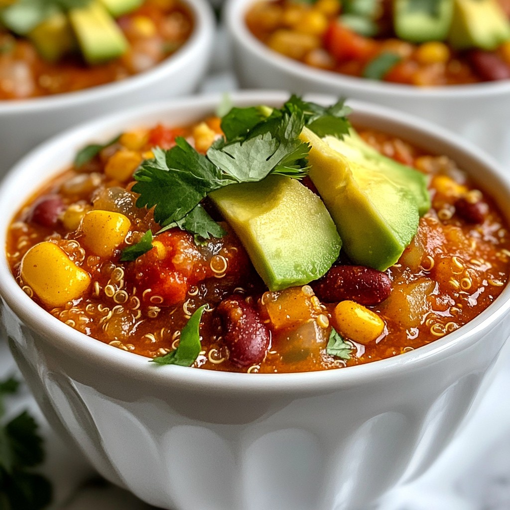 Instant Pot Quinoa Chili Hearty and Satisfying Meal