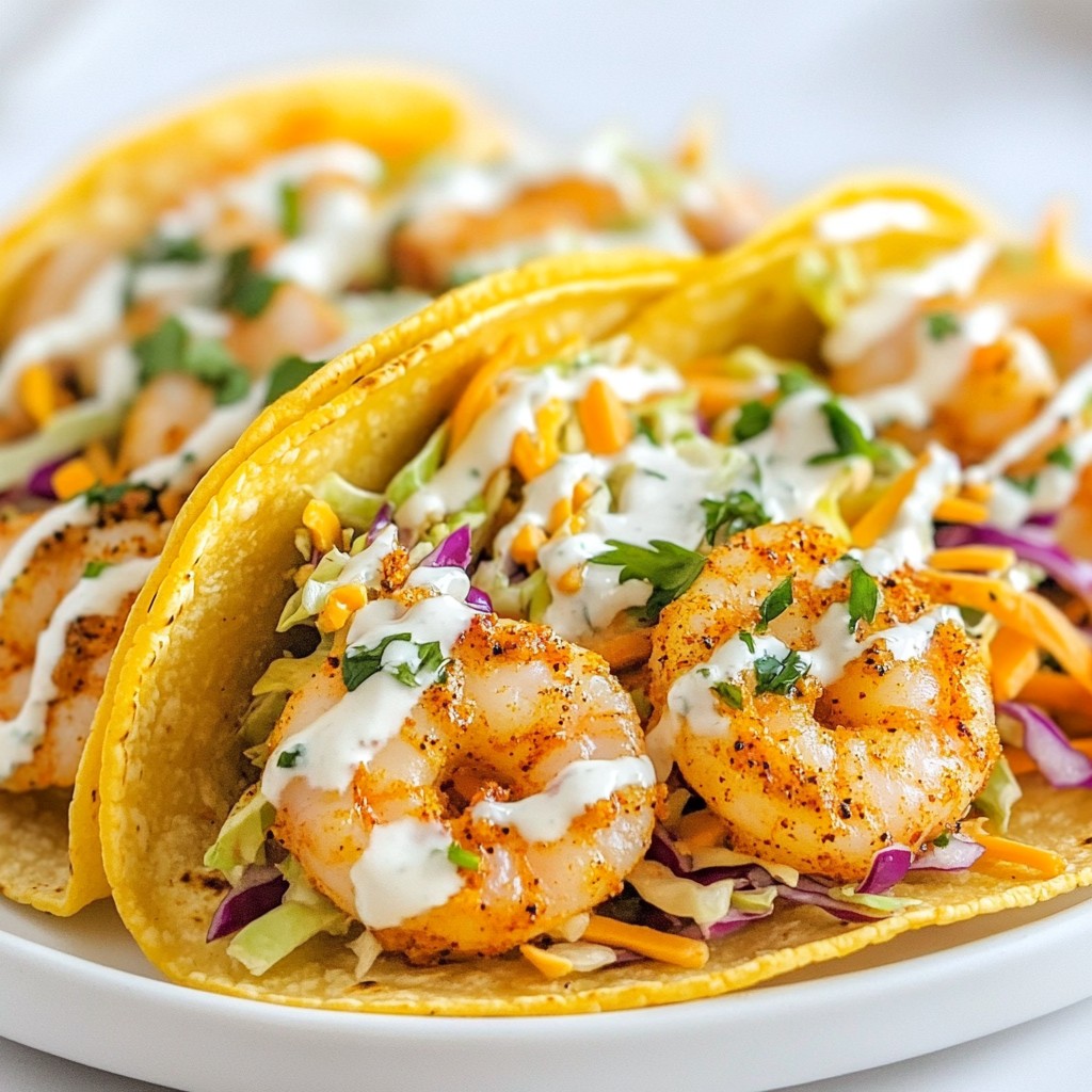 Cajun Shrimp Tacos with Slaw Bold and Flavorful Meal
