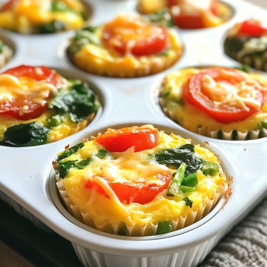 Veggie Packed Egg Muffins Healthy and Easy Recipe