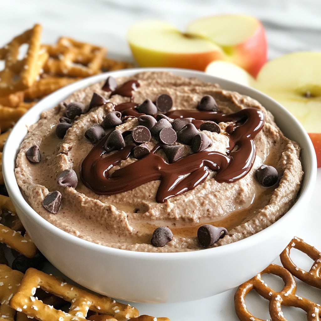 Brownie Batter Hummus Delightful and Simple Dip
