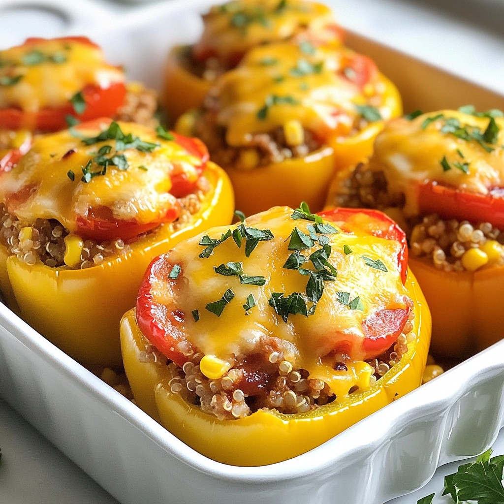 Stuffed Bell Pepper Casserole Easy and Tasty Meal