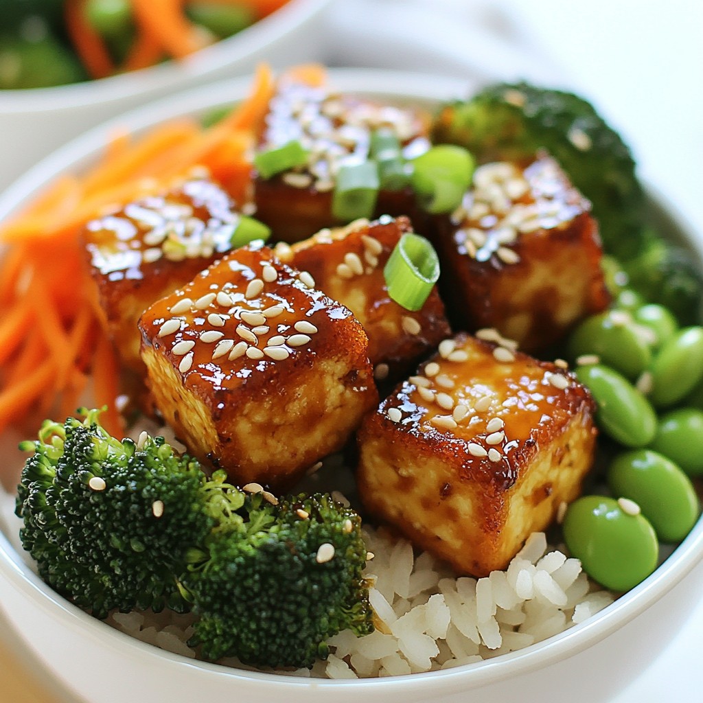 Crispy Sesame Tofu Bowls Flavorful and Nourishing Meal