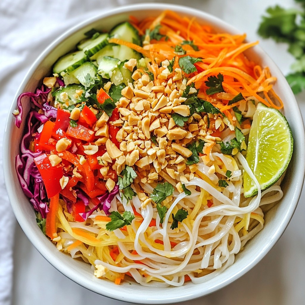 Thai Peanut Noodle Salad Flavorful and Easy Recipe