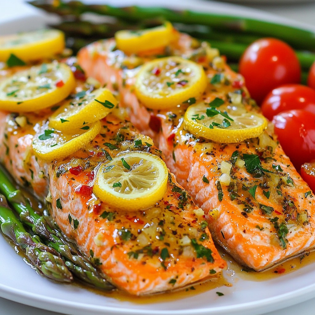 Sheet Pan Lemon Herb Salmon Flavorful Dinner Idea