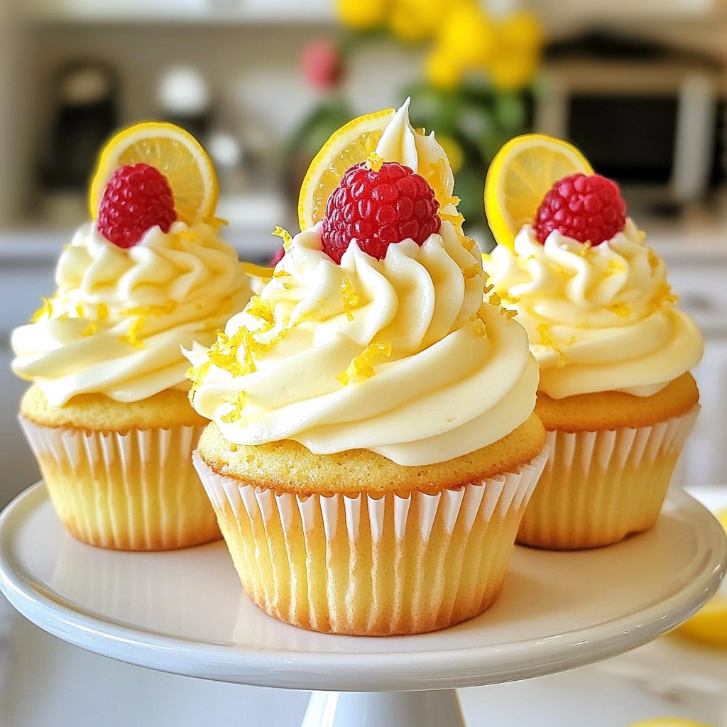 Raspberry Lemonade Cupcakes Delightful Sweet Treats