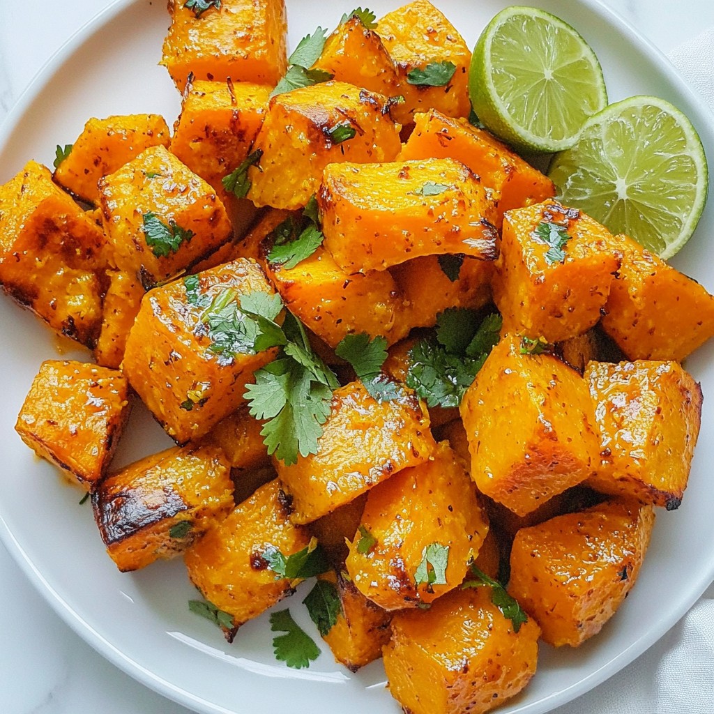 Sweet Chili Roasted Sweet Potatoes Flavorful Side Dish