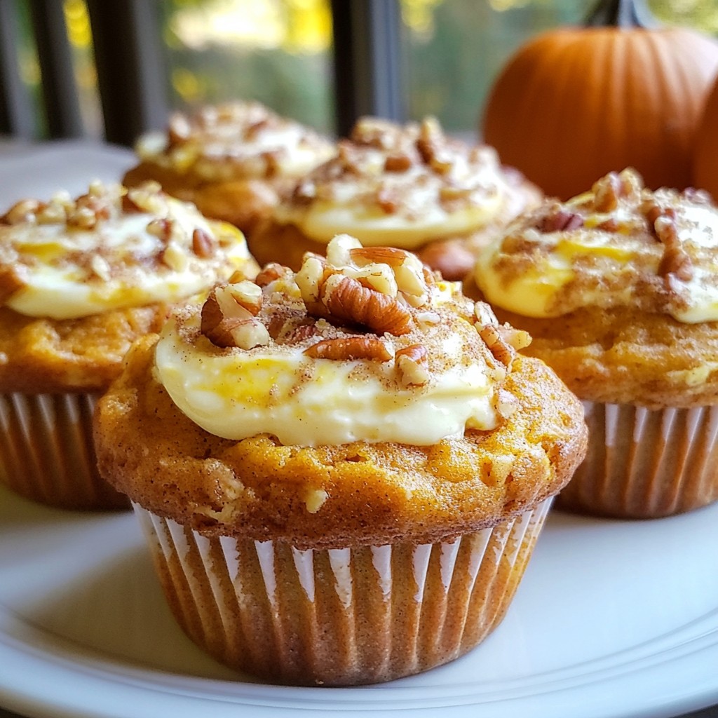 Pumpkin Spice Cream Cheese Muffins Delightful Recipe