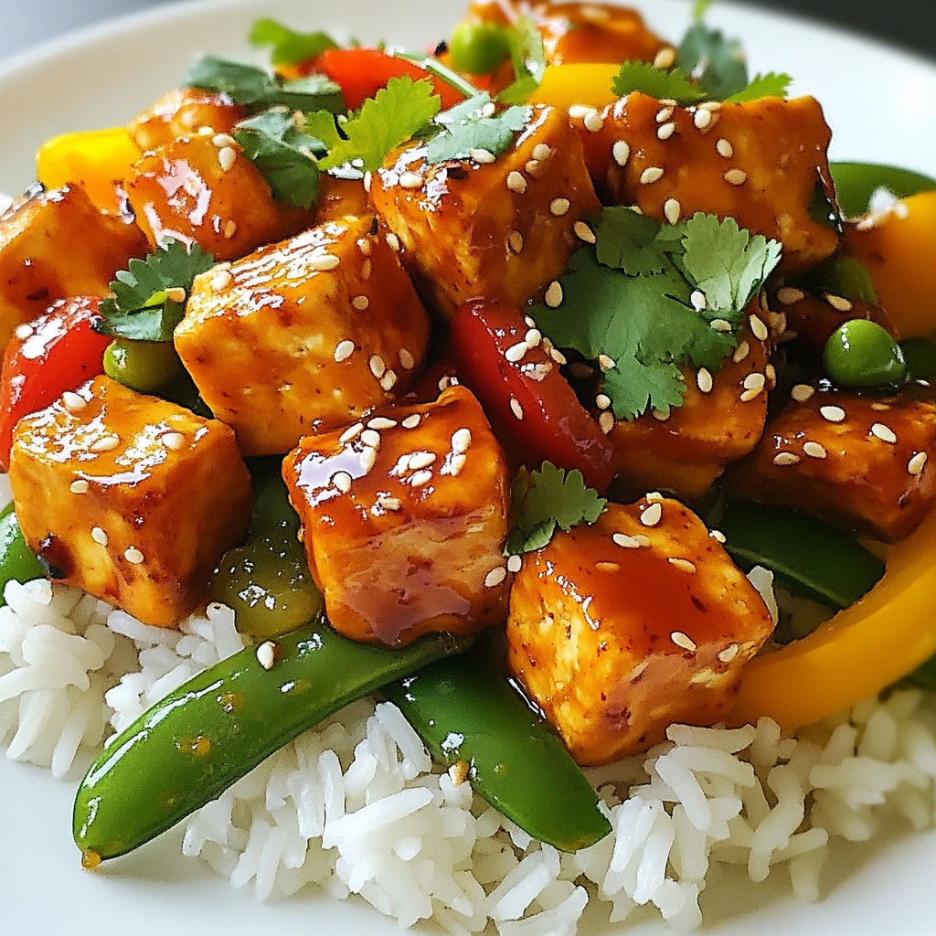 Sweet Chili Tofu Stir Fry Quick and Flavorful Meal