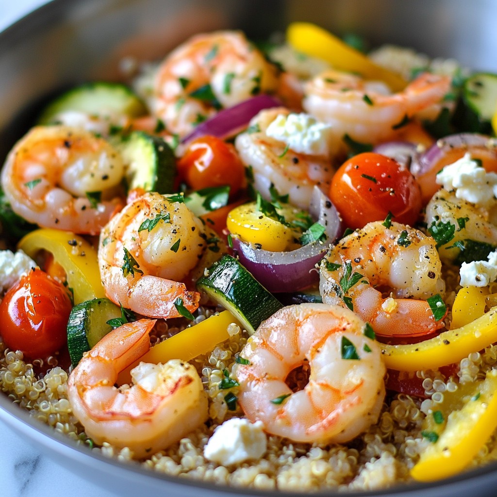 One-Skillet Mediterranean Shrimp Flavorful and Simple