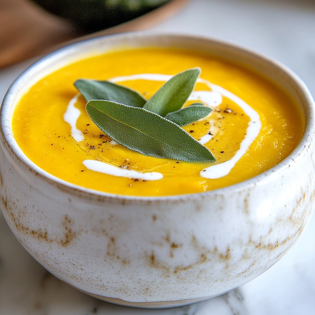 Roasted Butternut Squash Bisque Comforting Soup Recipe